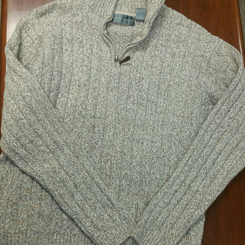 Oscar DE LA Renta popover Boyfriend sweater XL